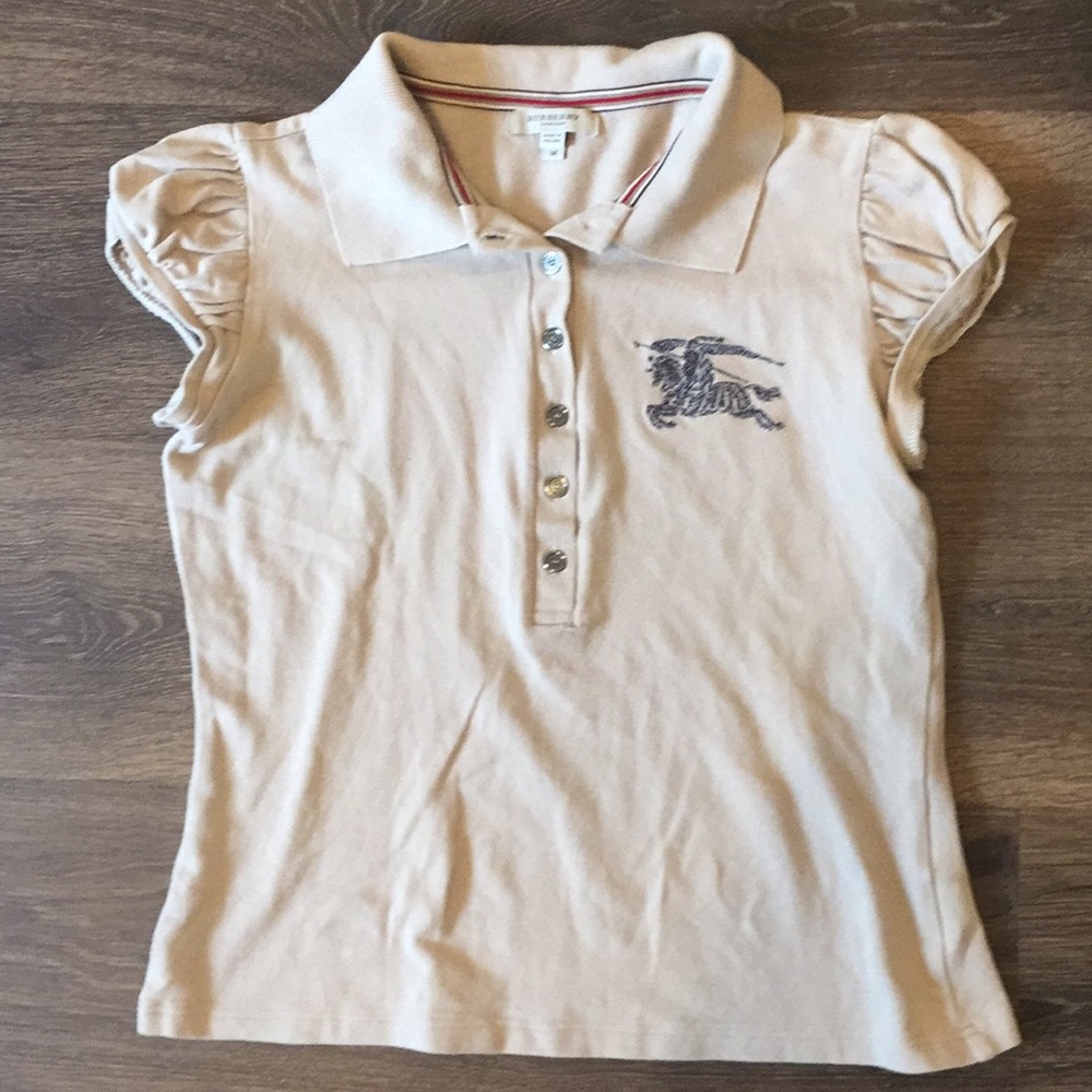 Women’s Burberry Polo Tan Size M